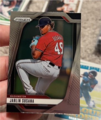 2025 Panini Prizm #272 Jarlin Susana — front