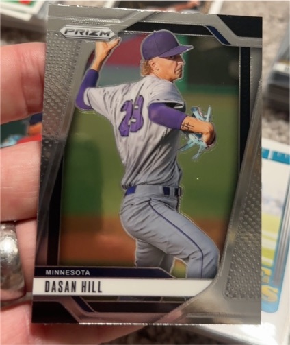 2025 Panini Prizm #188 Dasan Hill — front