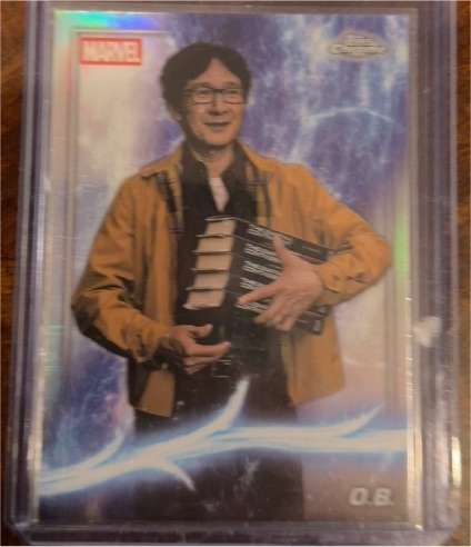 2025 Topps Chrome Marvel Studios #155 O.B. — front