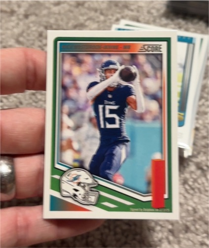 2025 Panini Score #1 Treylon Burks — front
