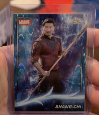 2025 Topps Chrome Marvel Studios #110 Shang-Chi — front