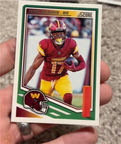 2025 Score #183 Terry McLaurin — front