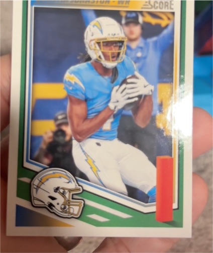 2025 Panini Score #130 Los Angeles Chargers — front