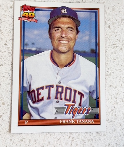 1991 Topps #236 Frank Tanana — front