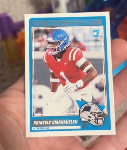2025 Panini Score #86 Princely Umanmielen — front