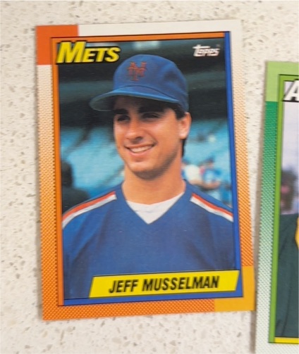 1990 Topps #382 Jeff Musselman — front