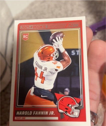 2025 Panini Score #4 Harold Fannin Jr. — front