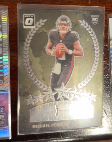 2024 Panini Donruss Optic #10 Michael Penix Jr. Rookie Recruits — front