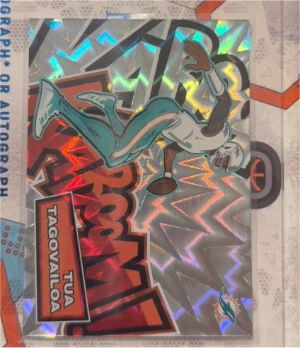 2025 Panini Absolute Kaboom! Horizontal #3 Tua Tagovailoa — front