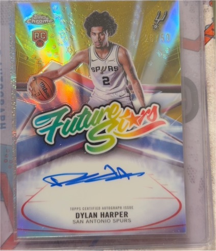 2025-26 Topps Chrome #FS-DH Dylan Harper — front