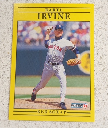 1991 Fleer #98 Daryl Irvine — front