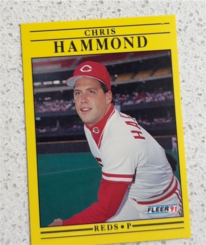 1991 Fleer #65 Chris Hammond — front