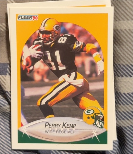 1990 Fleer #174 Perry Kemp — front