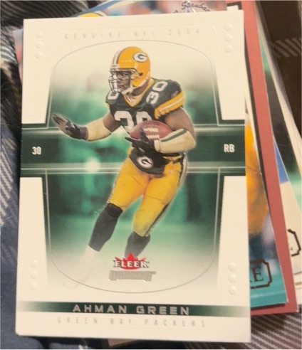 2004 Fleer Genuine #30 Ahman Green — front