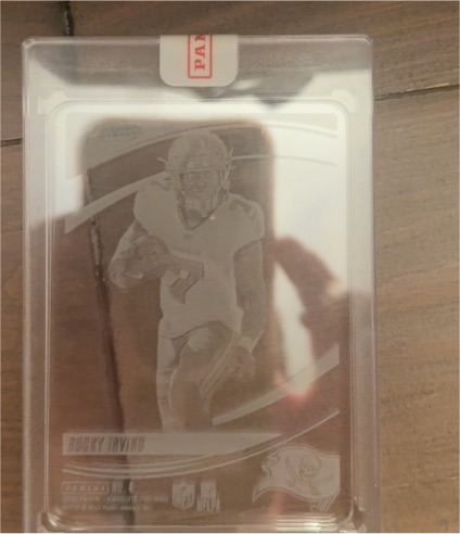 2024 Panini Absolute Glass Ricky Irvin — front