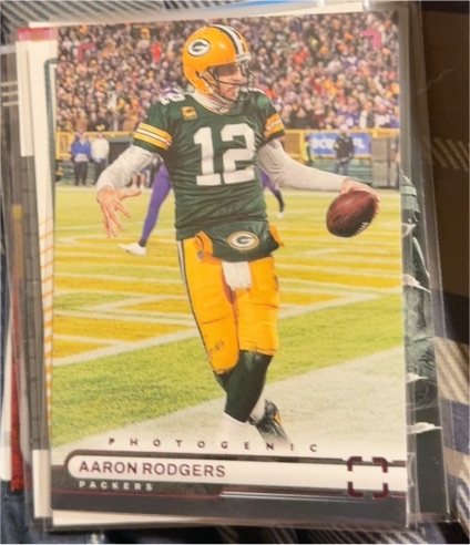 2022 Panini Chronicles #PH-23 Aaron Rodgers Photogenic — front