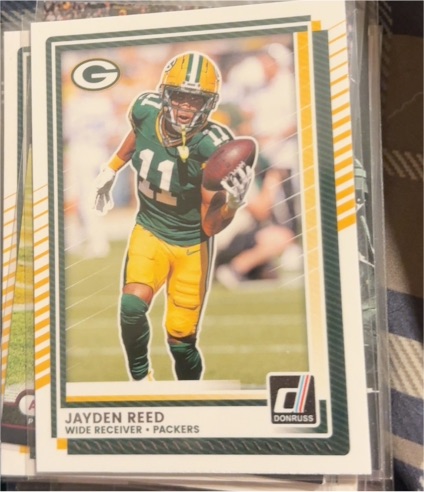 2025 Donruss #49 Jayden Reed — front