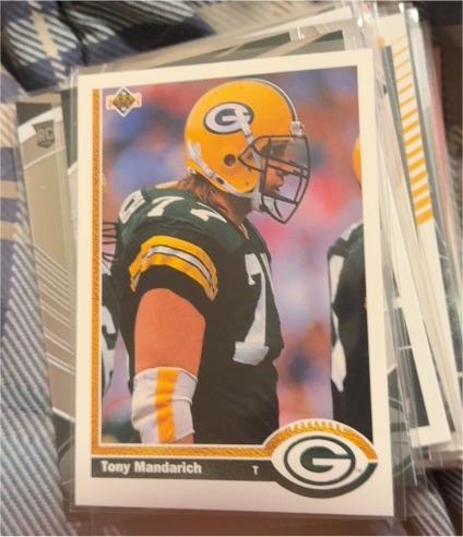 1991 Upper Deck #232 Tony Mandarich — front