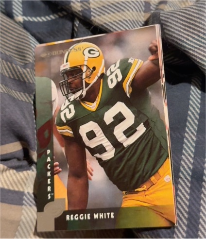 1997 Donruss Football #92 Reggie White — front
