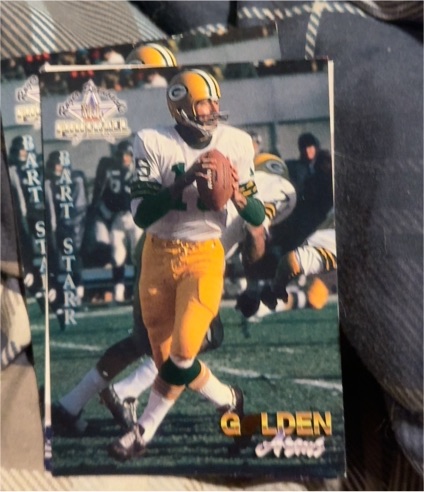 1994 Ted Williams #76 Bart Starr — front