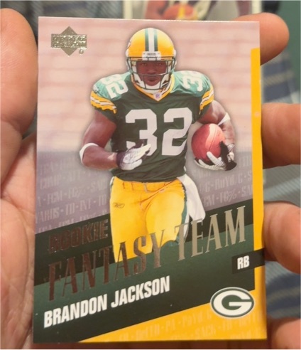 2007 Upper Deck Rookie Fantasy Team #RFT-BJ Brandon Jackson — front