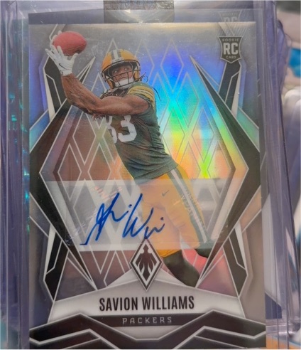 2025 Panini Phoenix #153 Savion Williams — front