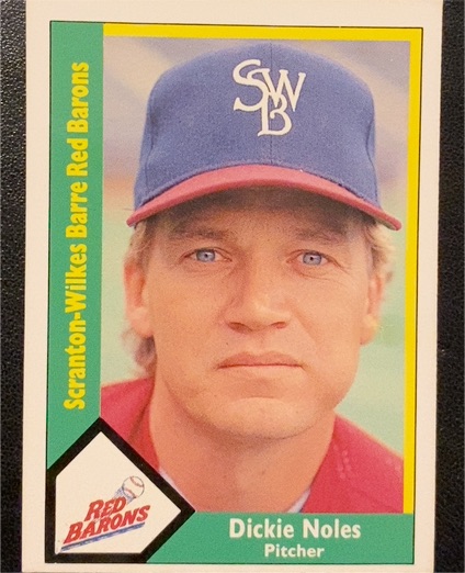 1990 CMC #231 Dickie Noles — front