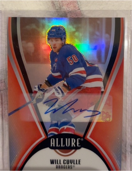 2025-26 UD Allure Hockey #31 Will Cuylle — front