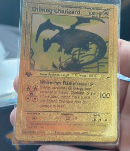 2002 Pokémon Neo Destiny #107 Shining Charizard — front