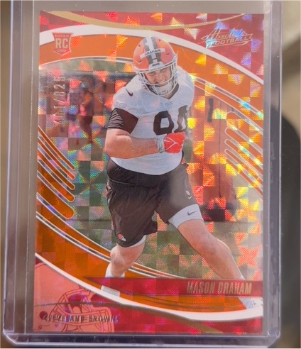 2025 Panini Absolute #156 Mason Graham — front