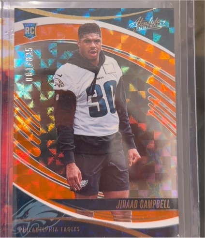 2025 Panini Absolute #142 Jihaad Campbell — front