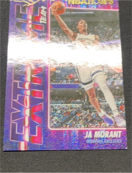 2023-24 Panini Hoops #11 Ja Morant Extreme Team — front