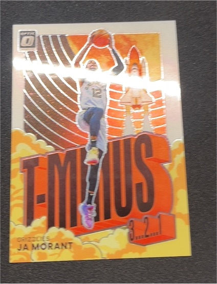 2021-22 Panini Donruss Optic #10 Ja Morant T-Minus — front