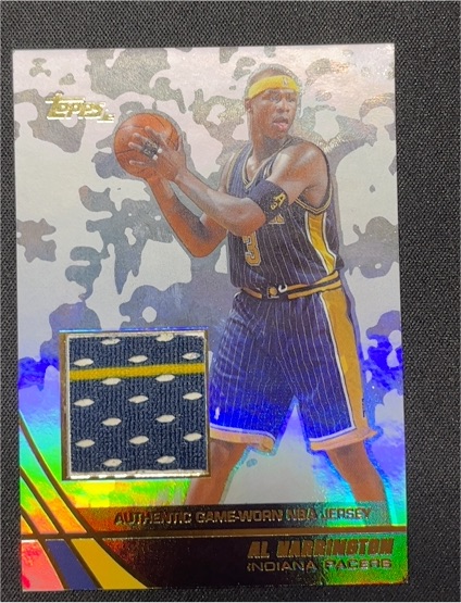 2003-04 Topps Jersey Edition #je-AHA Al Harrington — front