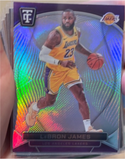 2024-25 Panini Totally Certified #81 LeBron James — front