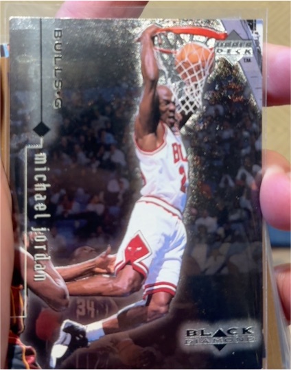 1998-99 Upper Deck Black Diamond #13 Michael Jordan — front