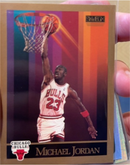 1990-91 SkyBox #41 Michael Jordan — front