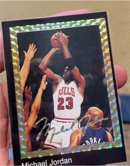 1994 Sports Sensations #Promo Michael Jordan — front