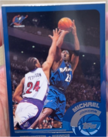 2002-03 Topps #10 Michael Jordan — front