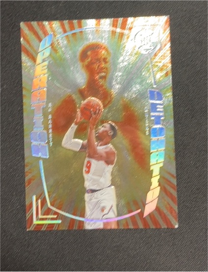 2021-22 Panini Illusions #9 RJ Barrett Operation Detonation — front
