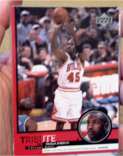 1998-99 Upper Deck Tribute #45 Michael Jordan — front