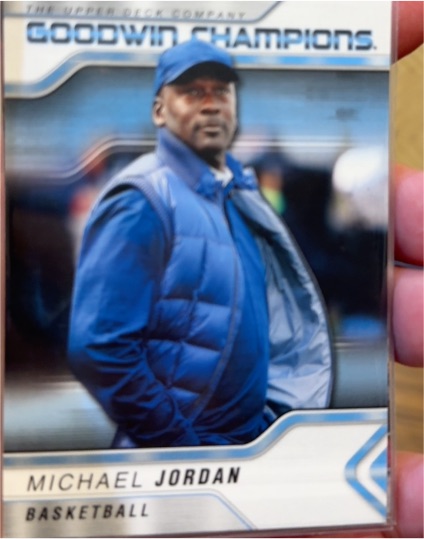 2023 Upper Deck Goodwin Champions #1 Michael Jordan — front