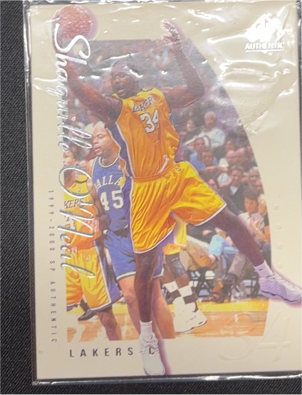 1999-00 Upper Deck SP Authentic #39 Shaquille O'Neal — front