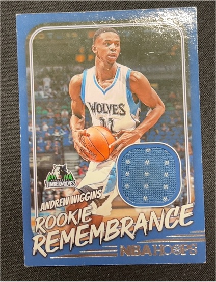 2022-23 Panini NBA Hoops #RR-AWG Andrew Wiggins Rookie Remembrance — front