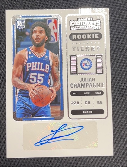 2022 Panini Contenders #149 Julian Champagnie — front