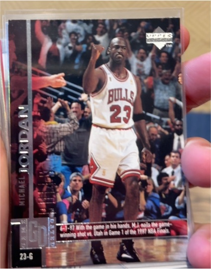 1997-98 Upper Deck #18 Michael Jordan — front