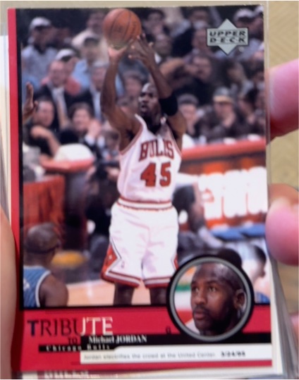 1998-99 Upper Deck Tribute #19 Michael Jordan — front