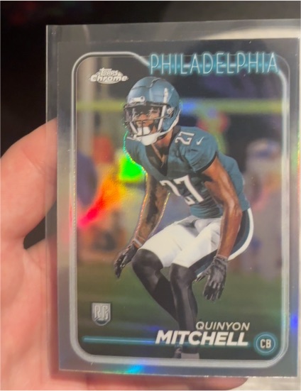 2024 Topps Chrome #229 Quinyon Mitchell — front