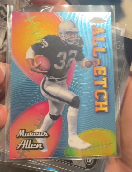 2024 Topps Chrome #CAE-MA Marcus Allen All-Etch — front