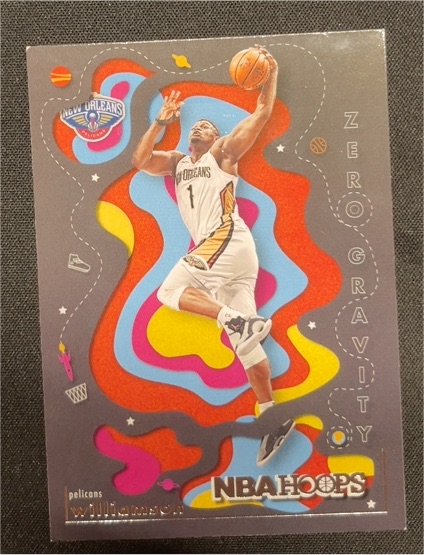 2021-22 Panini NBA Hoops #8 Zion Williamson Zero Gravity — front
